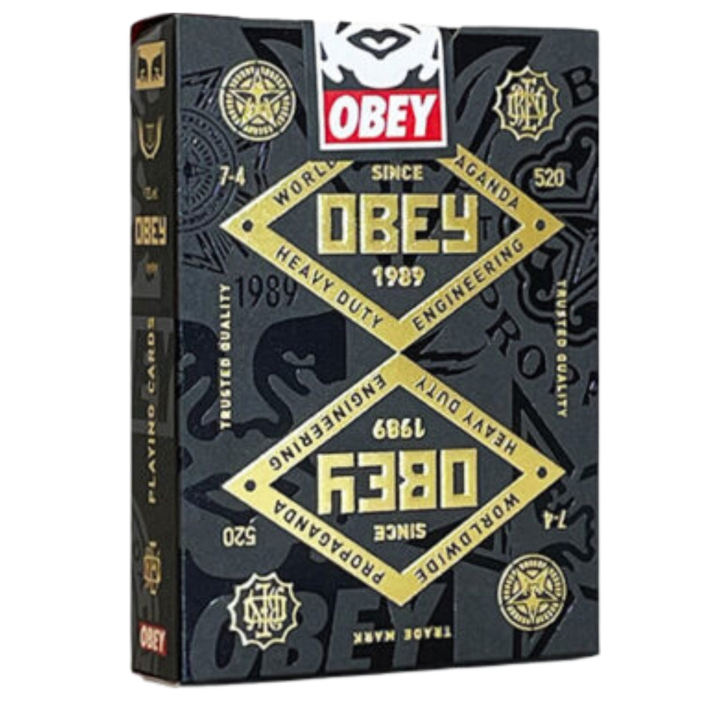 Obey Gold Edition Playing Cards
