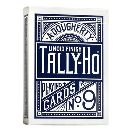 Tally-Ho Playing Cards Circle Back Deck - Blue
