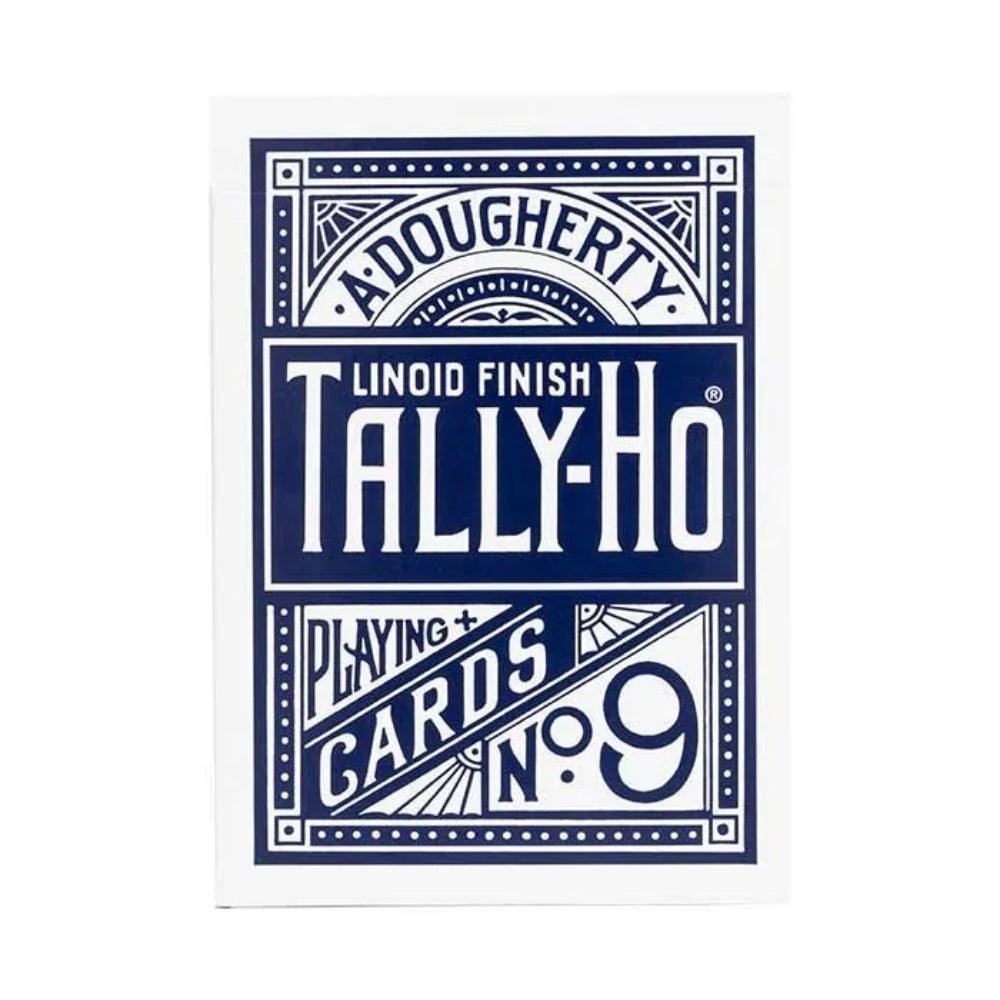 Tally-Ho Playing Cards Circle Back Deck - Blue