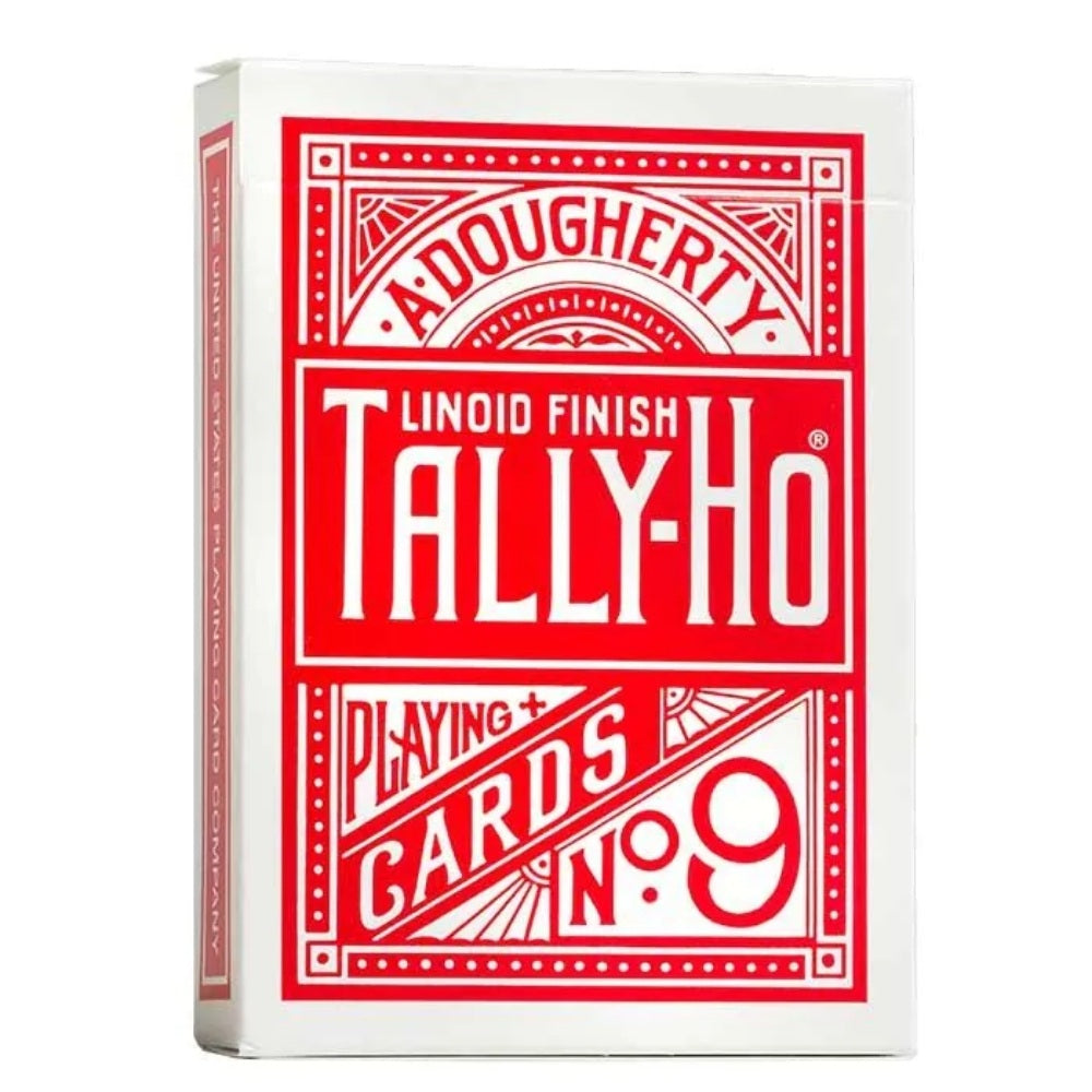 Tally-Ho Playing Cards Circle Back Deck - Red