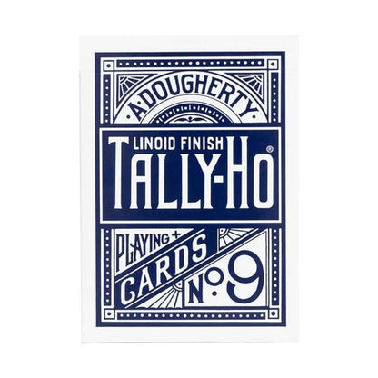 Tally-Ho Playing Cards Fan Back Deck - Blue