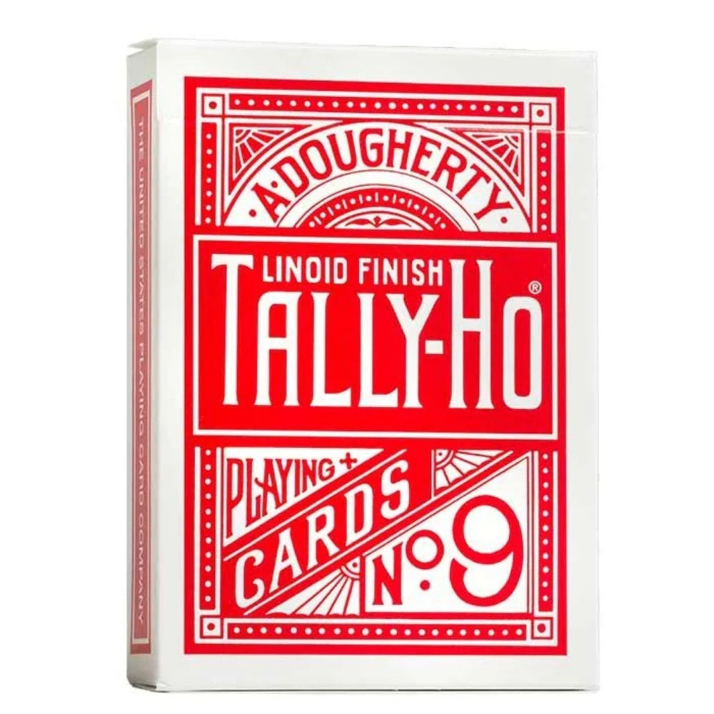 Tally-Ho Playing Cards Fan Back Deck - Red