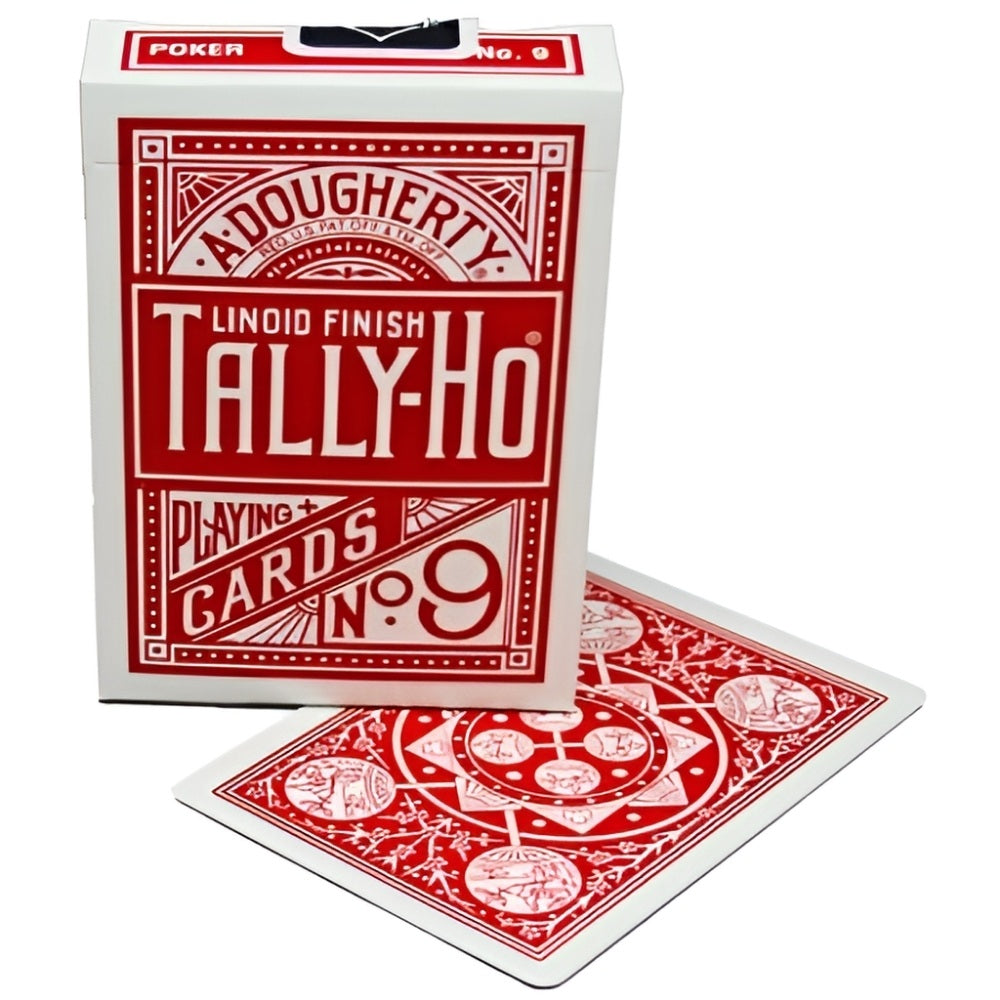 Tally-Ho Playing Cards Fan Back Deck - Red
