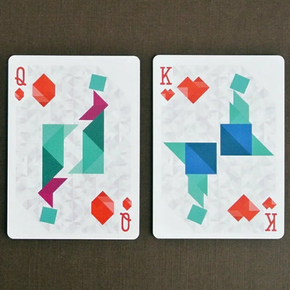 Tangram Playing Cards