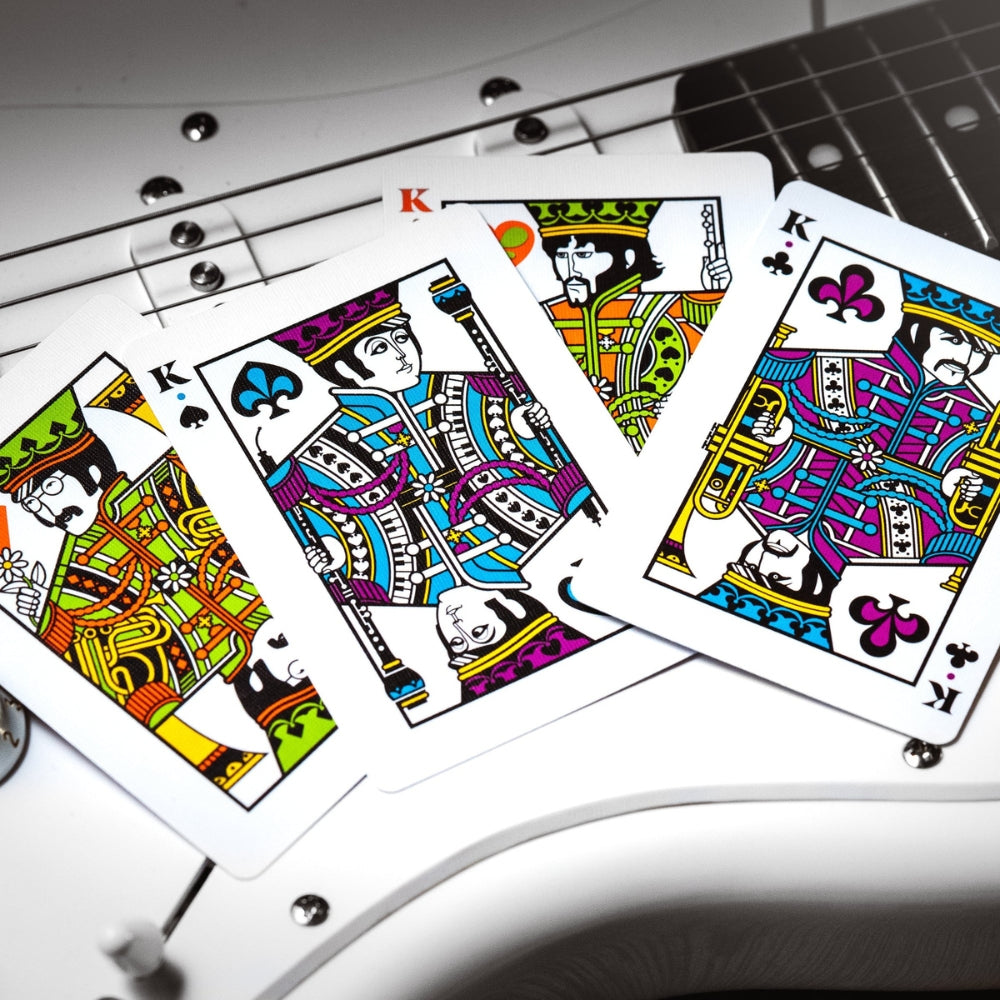 The Beatles Special Edition Playing Cards - Black