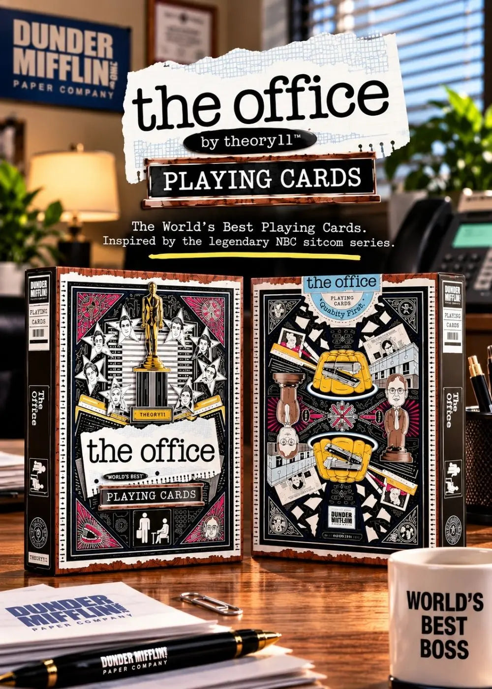 The Office Playing Cards by theory11