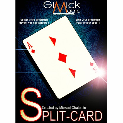 Split-Card (BLUE) by Mickael Chatelain