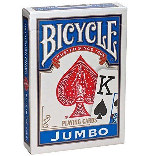 Brick of 12 Bicycle Jumbo Index 6 Red & 6 Blue Decks