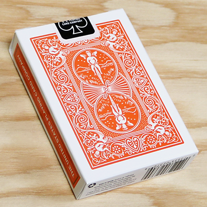 Bicycle Rider Back (ORANGE) Deck