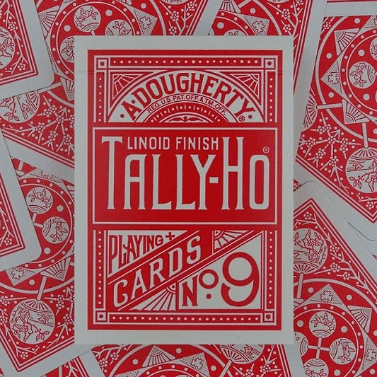 Tally Ho Fan Back (OHIO MADE) - RED Deck