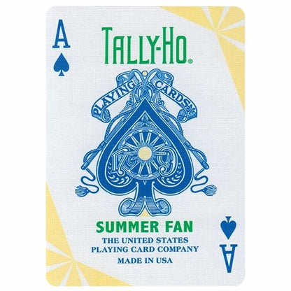 Tally Ho Fan Back Summer Edition Deck