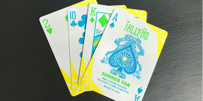 Tally Ho Fan Back Summer Edition Deck