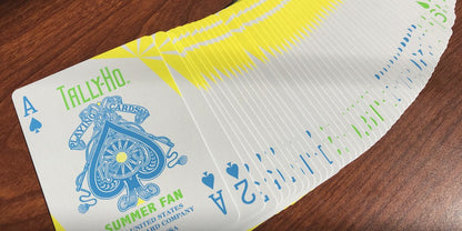 Tally Ho Fan Back Summer Edition Deck